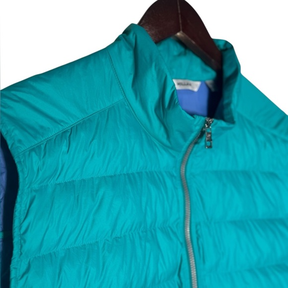 Peter Millar Crown Elite Light Quilted Puffer Men's XL Billard Full Zip Vest - Picture 5 of 16